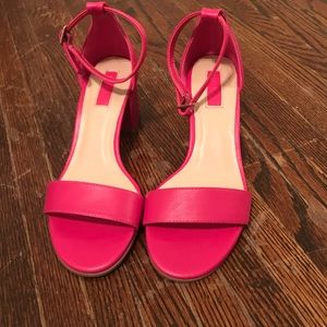 Forever 21 Hot Pink Sandals
